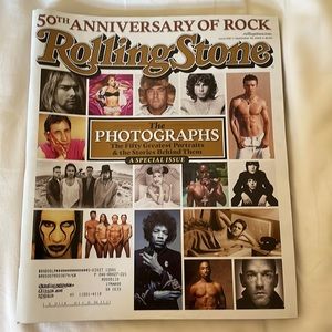 Rolling Stone Magazine 50th Anniversary of Rock The Photographs Sept 30, 2004